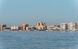 Coastline beaches in Torrevieja, Spain