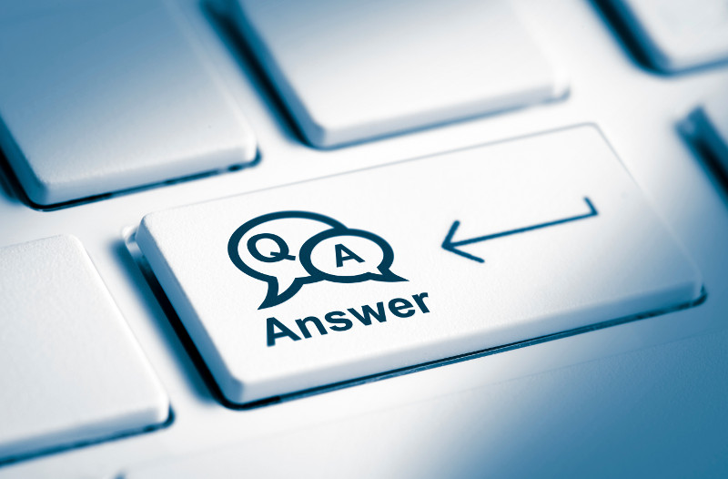 We know what to ask and to whom