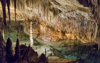 Inside of Cave in Spain